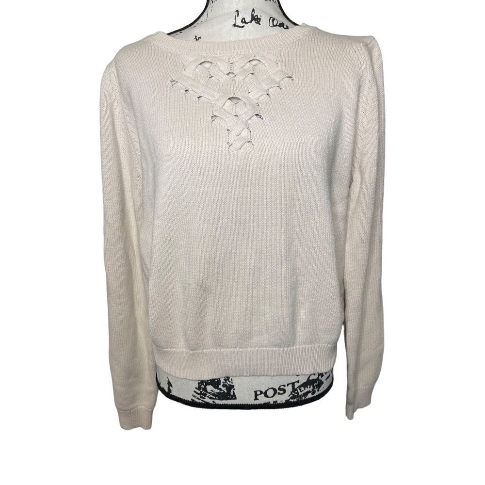 Vans scoop neck sweater, Size Large